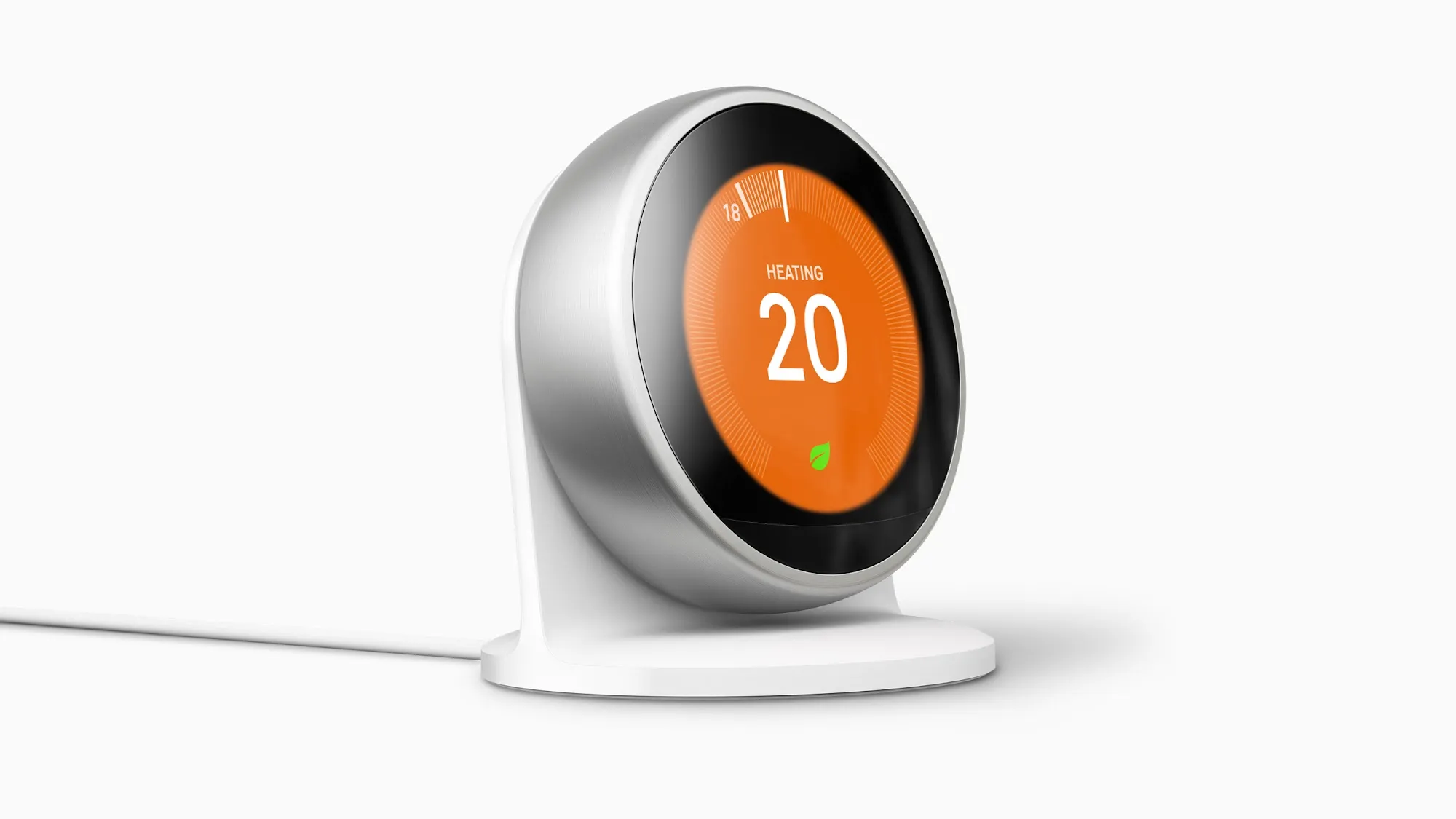 GOOGLE NEST 3RD GENERATION SMART THERMOSTAT WITH A STAND