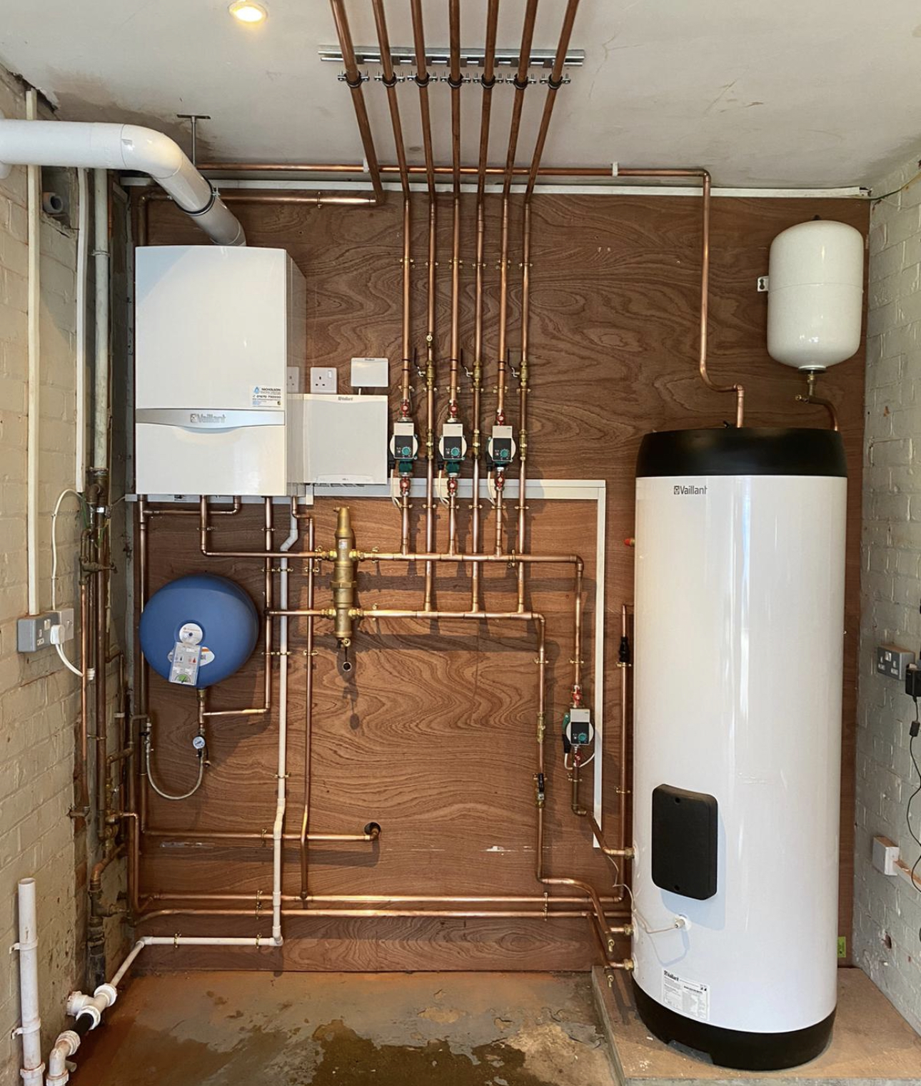 A new vaillant boiler system 